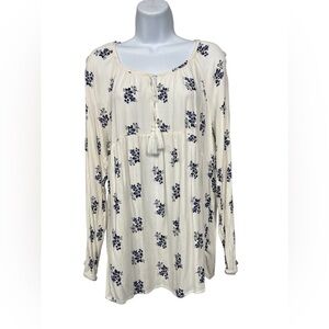 Old Navy peasant blouse size large